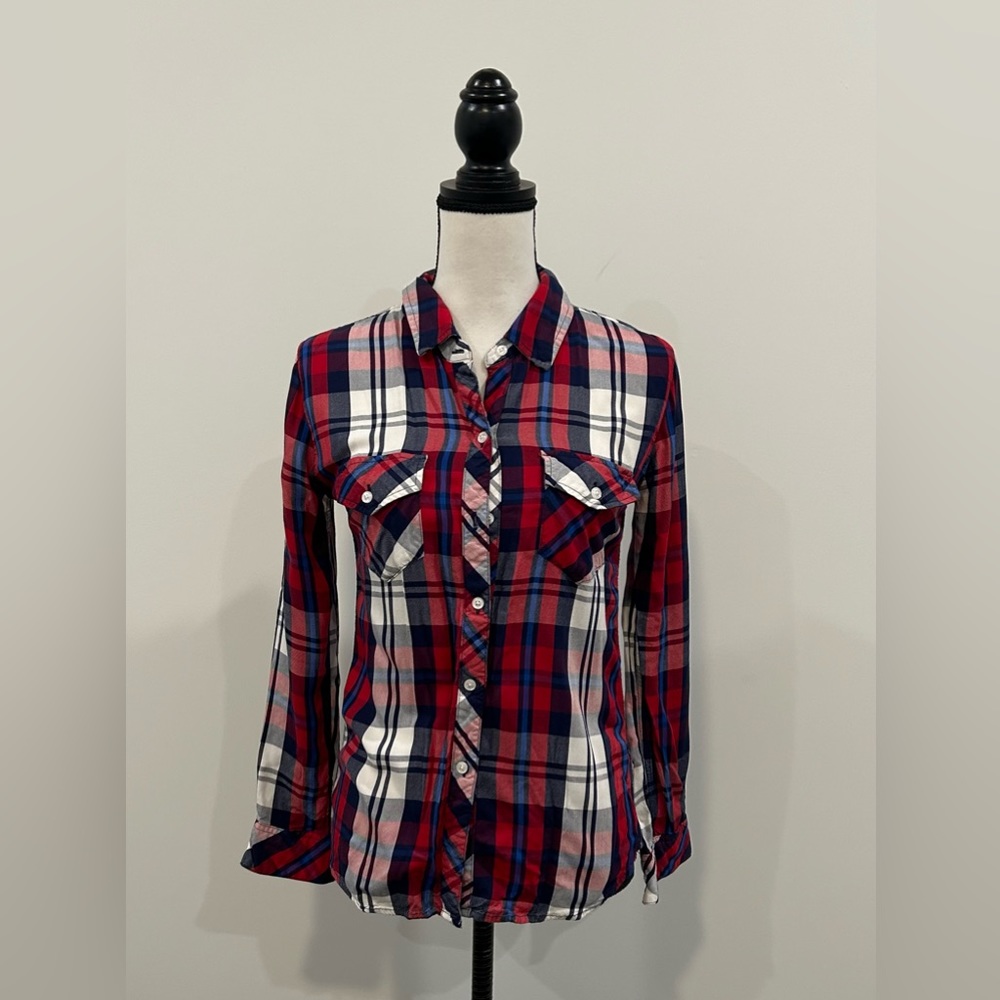 Rails Plaid Button Down